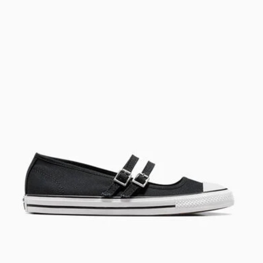Converse Black Mary Jane’s 8.5